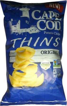 (image for) CAPE COD POTATO CHIPS THINS ORIGINAL