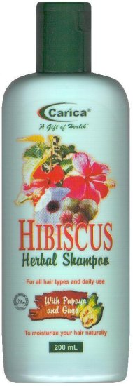 (image for) CARICA HIBISCUS HERBAL SHAMPOO WITH PAPAYA & GUGO