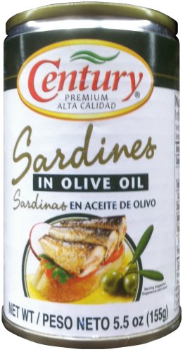 (image for) CENTURY SARDINES IN OLIVE OIL