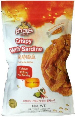 (image for) CHAOLAY CRISPY WHITE SARDINE TOM YUM FLAVOR