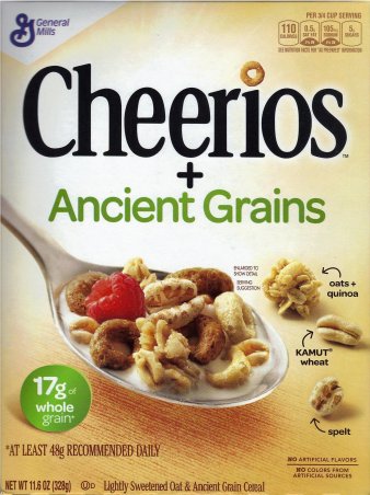 (image for) GENERAL MILLS CHEERIOS PLUS ANCIENT GRAINS