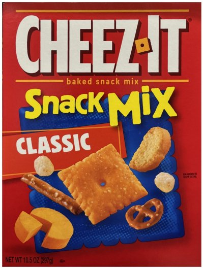 (image for) CHEEZ IT SNACK MIX CLASSIC BAKED SNACK CRACKERS