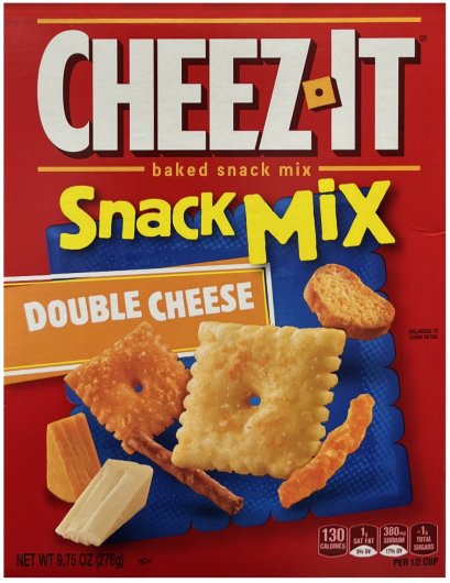 (image for) CHEEZ IT SNACK MIX DOUBLE CHEESE BAKED SNACK CRACKERS