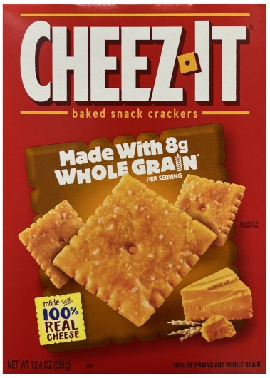 (image for) CHEEZ IT WHOLE GRAIN BAKED SNACK CRACKERS