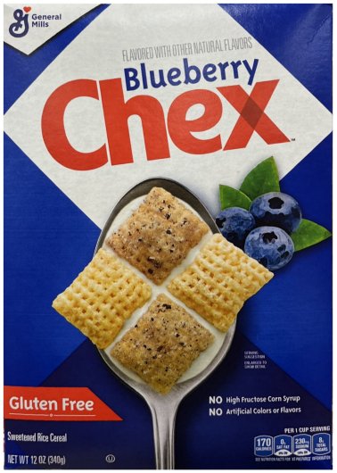 (image for) GENERAL MILLS CHEX BLUEBERRY