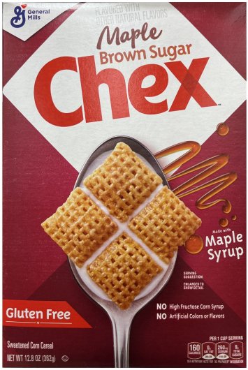 (image for) GENERAL MILLS CHEX MAPLE BROWN SUGAR