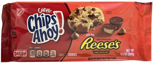 (image for) NABISCO CHIPS AHOY! REESE'S PEANUT BUTTER CUPS COOKIES