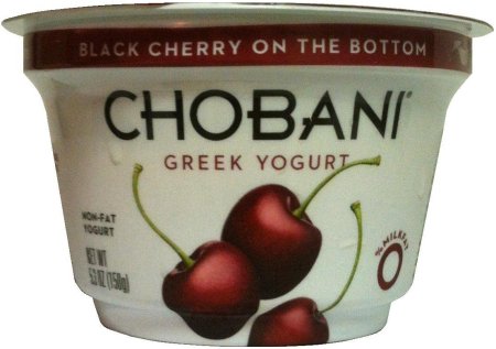 (image for) CHOBANI BLACK CHERRY GREEK YOGURT