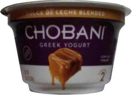 (image for) CHOBANI DULCE DE LECHE BLENDED GREEK YOGURT