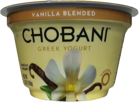 (image for) CHOBANI VANILLA GREEK YOGURT NON-FAT