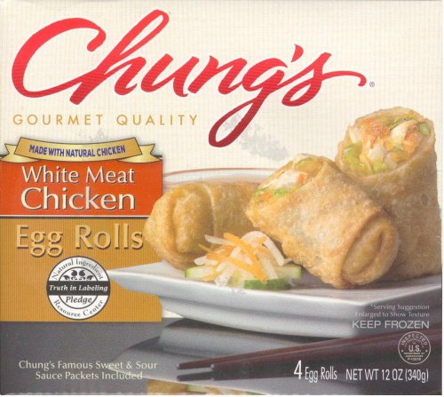 (image for) CHUNG'S CHICKEN EGG ROLLS