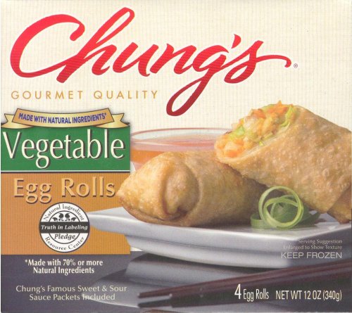 (image for) CHUNG'S VEGETABLE EGG ROLLS