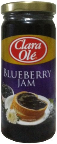 (image for) CLARA OLE' BLUEBERRY JAM