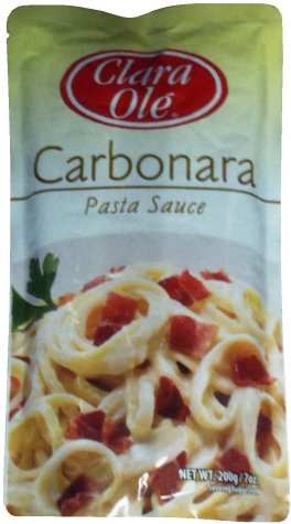 (image for) CLARA OLE' CARBONARA PASTA SAUCE