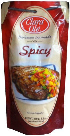 (image for) CLARA OLE' SPICY BARBECUE MARINADE