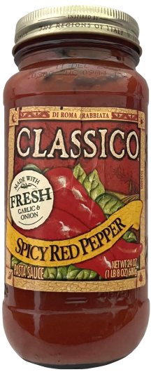 (image for) CLASSICO SPICY RED PEPPER PASTA SAUCE