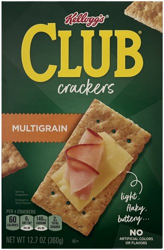 (image for) CLUB CRACKERS MULTIGRAIN