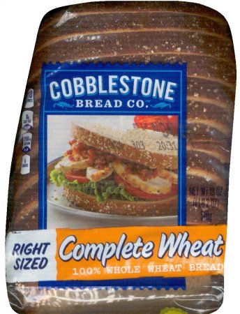 (image for) COBBLESTONE COMPLETE WHEAT 100% WHOLE WHEAT BREAD