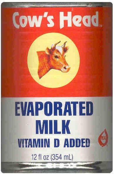 (image for) COW'S HEAD EVAPORATED MILK