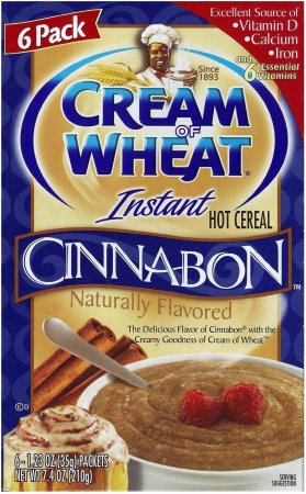 (image for) CREAM OF WHEAT INSTANT HOT CEREAL CINNABON