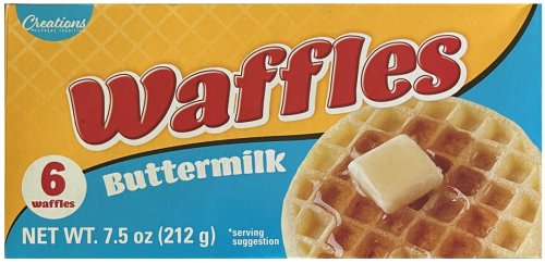 (image for) CREATIONS WAFFLES BUTTERMILK