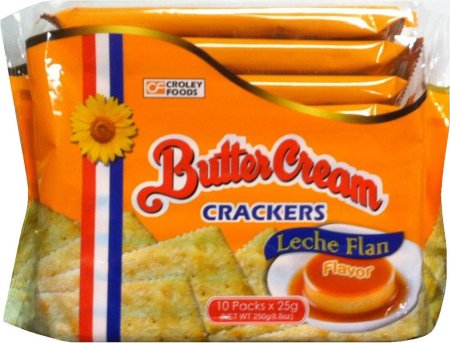 (image for) CROLEY BUTTER CREAM CRACKERS LECHE FLAN FLAVOR