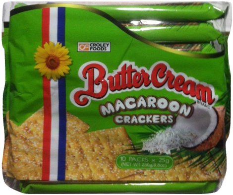 (image for) CROLEY BUTTER CREAM MACAROON CRACKERS