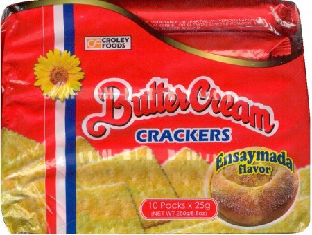 (image for) CROLEY BUTTER CREAM CRACKERS ENSAYMADA FLAVOR