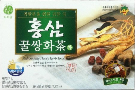 (image for) DA JUNG RED GINSENG HONEY HERBTONIC TEA