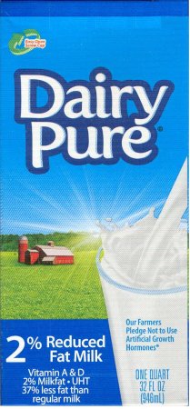 (image for) DAIRY PURE 2% REDUCED FAT MILK