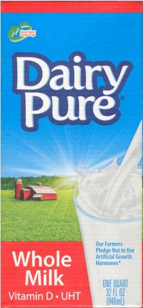 (image for) DAIRY PURE WHOLE MILK