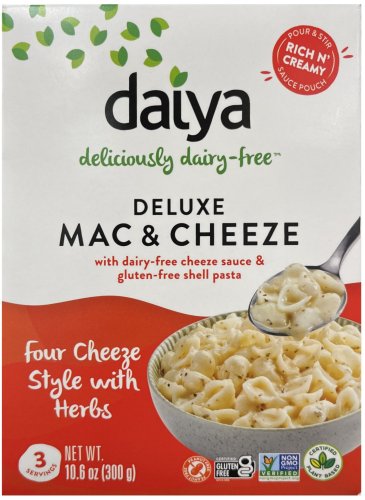 (image for) DAIYA DELUXE MAC & CHEESE FOUR CHEEZE STYLE WITH HERBS