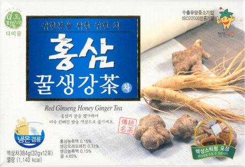 (image for) DA JUNG RED GINSENG HONEY GINGER TEA