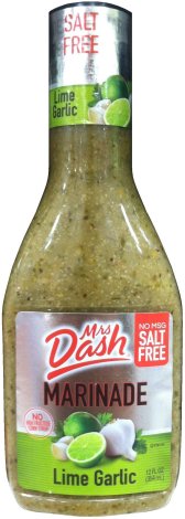 (image for) MRS. DASH LIME GARLIC MARINADE