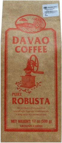 (image for) DAVAO COFFEE PURE ROBUSTA GROUND COFFEE