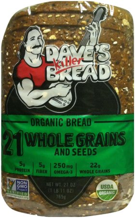 (image for) DAVE'S KILLER BREAD 21 WHOLE GRAINS & SEEDS ORGANIC BREAD