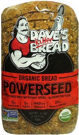 (image for) DAVE'S KILLER BREAD POWERSEED ORGANIC BREAD