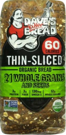 (image for) DAVE'S KILLER BREAD 21 WHOLE GRAINS & SEEDS ORGANIC BREAD