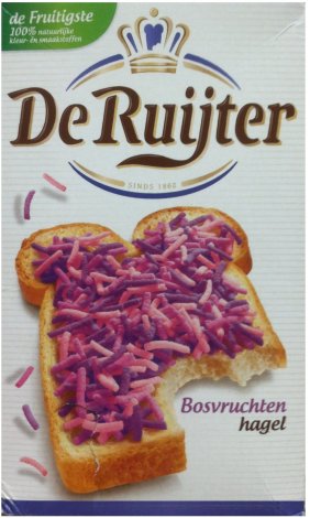 (image for) DE RUIJTER BOSVRUCHTEN HAGEL FOREST FRUIT SPRINKLES