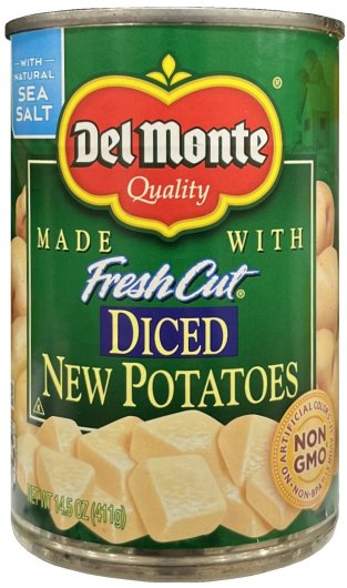 (image for) DEL MONTE DICED NEW POTATOES