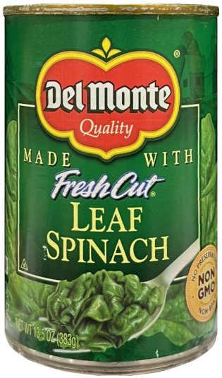 (image for) DEL MONTE LEAF SPINACH