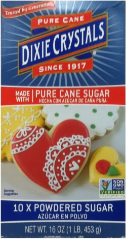 (image for) DIXIE CRYSTALS 10X POWDERED SUGAR