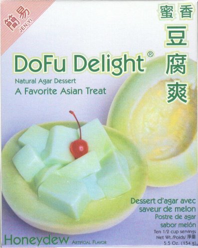 (image for) DOFU DELIGHT HONEYDEW FLAVOR AGAR DESSERT