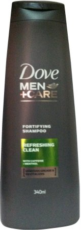 (image for) DOVE MEN +CARE FORTIFYING SHAMPOO REFRESHING CLEAN