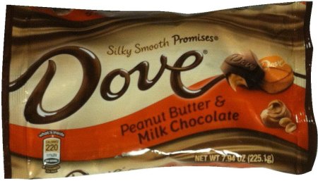 (image for) DOVE SILKY SMOOTH PROMISES PEANUT BUTTER & MILK CHOCOLATE