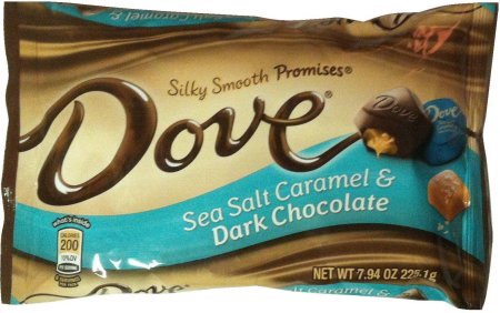 (image for) DOVE SILKY SMOOTH PROMISES SEA SALT CARAMEL & DARK CHOCOLATE