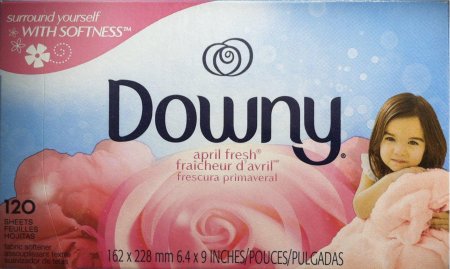 (image for) DOWNY APRIL FRESH FABRIC SOFTENER SHEET