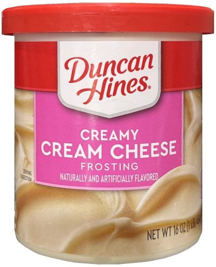 (image for) DUNCAN HINES CREAMY CREAM CHEESE FROSTING