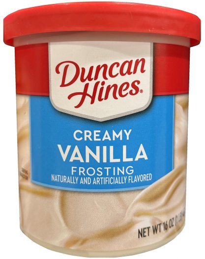 (image for) DUNCAN HINES CREAMY VANILLA FROSTING