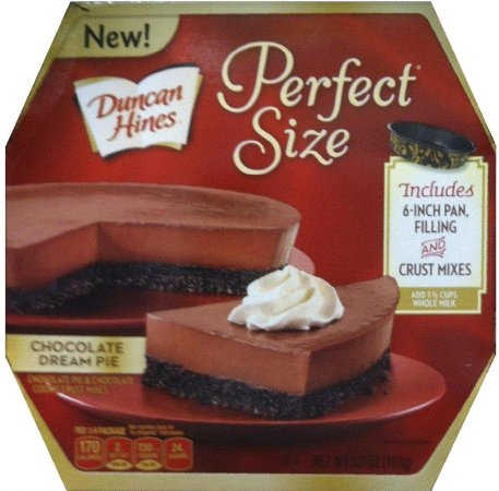 (image for) DUNCAN HINES PERFECT SIZE CHOCOLATE DREAM PIE MIX